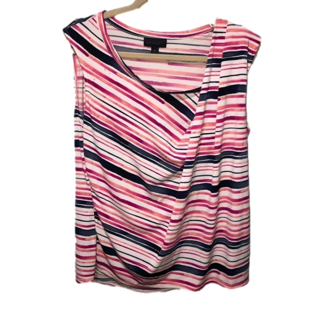 Worthington | Asymmetrical Blouse